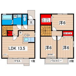 グランレーヴの物件間取画像